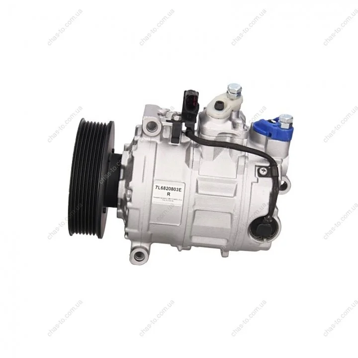 Компрессор кондиционера восстановленный VW TOUAREG (7LA, 7L6, 7L7) 02-10,TOUAREG (7P5) 10-18; AUDI Q7 (4LB) 06-10 MSG 7L6820803E R (фото 1)