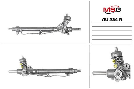 Рульова рейка з ГПК відновлена Audi A4 04-08, Audi A4 00-06 MSG AU234R