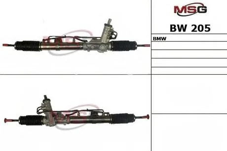 Рулевая рейка с Г/У BMW 3 (E46) 16-30D 0298-1207 MSG BW 205