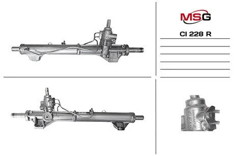 Рульова рейка з ГПК відновлена Fiat Scudo 07-16, Peugeot Expert 07-16, Citroen Jumpy 07-16 MSG CI228R