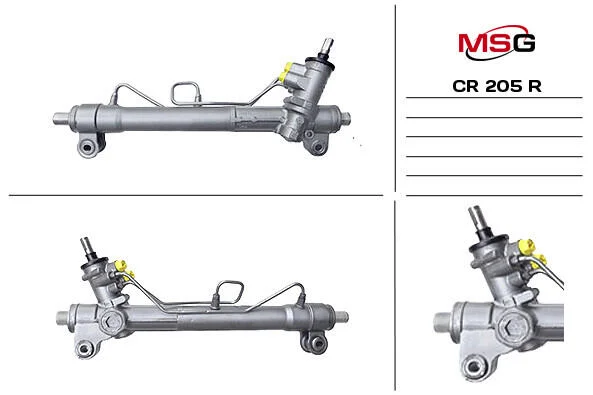 Рульова рейка з ГУР відновлена Opel Antara 06-15, Chevrolet Captiva 06-11 MSG CR205R (фото 1)