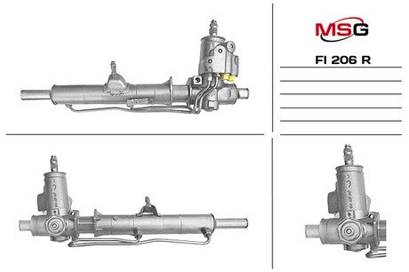 Рульова рейка з ГПК відновлена MSG FI206R