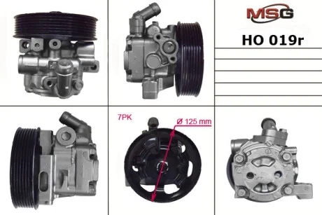 Насос ГПК відновлений Honda CR-V 07-12, Honda CR-V 01-07, Honda Accord CL/CM 03-08 MSG HO019R