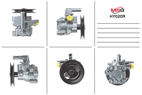 Насос ГПК відновлений Hyundai Accent 00-06, Hyundai Coupe 02-09, Hyundai Elantra XD 00-06 MSG HY020R