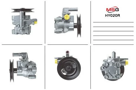 Насос ГПК відновлений Hyundai Accent 00-06, Hyundai Coupe 02-09, Hyundai Elantra XD 00-06 MSG HY020R