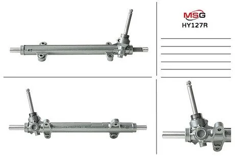 Рульова рейка без ГПК відновлена HYUNDAI SONATA VI 2010-2014;KIA OPTIMA 2010- USA MSG HY127R
