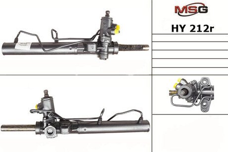 Рульова рейка з ГПК відновлена Hyundai Matrix 08-10, Hyundai Matrix 01-08 MSG HY212R (фото 1)