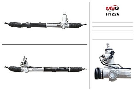 Рульова рейка з ГПК нова Hyundai Santa Fe 06-12 MSG HY226