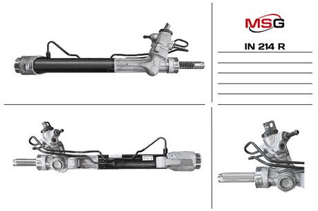 Рульова рейка з ГПК відновлена Nissan Pathfinder R52 12-21, Infiniti JX35 11-14 MSG IN214R