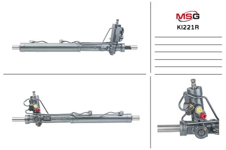 Рульова рейка з ГПК відновлена Kia Sorento 09-15 MSG KI221R