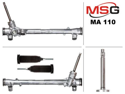 Рульова рейка без ГПК нова Mazda CX-5 12-17 MSG MA110