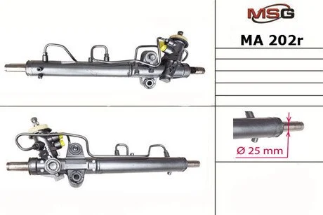 Рульова рейка з ГПК відновлена MSG MA202R