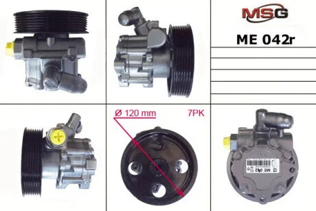 Фото насос ГПК відновлений Mercedes-Benz ML W164 05-11, Mercedes-Benz CLK W209 02-10, Mercedes-Benz Sprinter 906 06-18 MSG ME042R Насос ГПК відновлений Mercedes-Benz ML W164 05-11, Mercedes-Benz CLK W209 02-10, Mercedes-Benz Sprinter 906 06-18 MSG ME042R