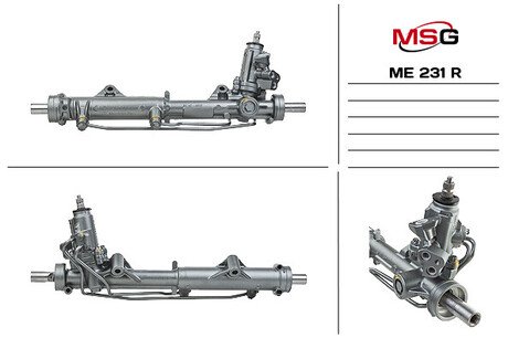 Рульова рейка з ГПК відновлена MERCEDES-BENZ C-CLASS (W204) 07-,C-CLASS купе (C204) 11-,MERCE E-CLASS купе (C20 MSG ME231R