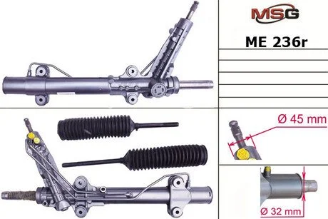 Рульова рейка з ГПК відновлена VW LT28-55 96-06, Mercedes-Benz Sprinter 901-905 95-06 MSG ME236R