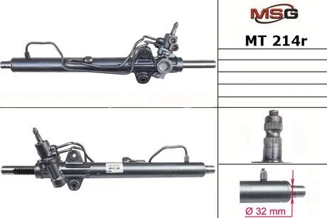 Рульова рейка з ГПК відновлена MITSUBISHI L 200 (KB_T, KA_T) 05-15 MSG MT214R