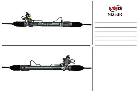 Рульова рейка з ГПК відновлена NISSAN MURANO III (Z52) 14- MSG NI253R