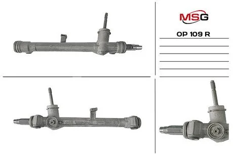 Рульова рейка без ГПК відновлена Opel Corsa D 06-15 MSG OP109R