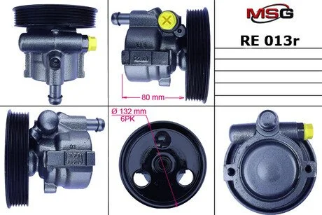 Насос ГПК відновлений Renault Kangoo 97-07, Nissan Kubistar 03-08, Dacia Logan 04-12 MSG RE013R