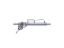 Рульова рейка з ГПК відновлена Subaru Impreza 00-07 MSG SU215R (фото 4)