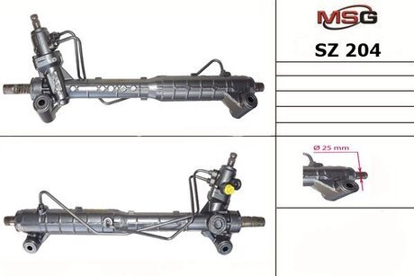 Рульова рейка з ГПК нова Suzuki Grand Vitara 06-17 MSG SZ204