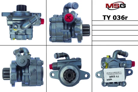 Насос ГПК відновлений Toyota Tacoma 95-04, Toyota Hilux 05-16, Toyota Land Cruiser Prado 120 03-09 MSG TY036R
