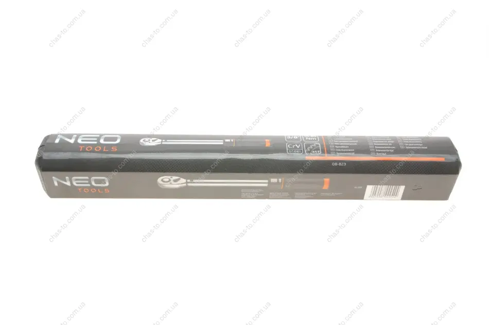 Ключ динамометричний 3/8 x 390 мм, 10-60 Нм NEO TOOLS 08-823 (фото 1)