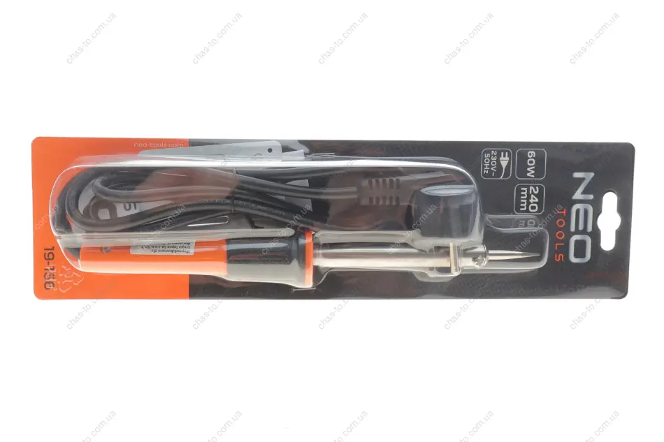 Паяльник електричний60 Вт NEO TOOLS 19-156 (фото 1)
