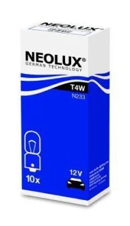 Автолампа T4W BA9s 4 W біла NEOLUX N233
