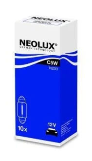 Автолампа C5W SV8,5-8 5 W біла NEOLUX N239