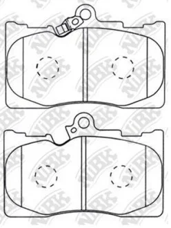Колодки тормозные (без датчика) NiBK PN1547
