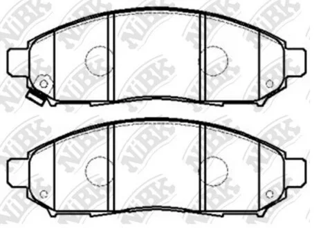 Гальмівні колодки NiBK PN2517
