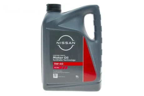 Олія моторна / Infiniti Motor Oil 5W-40 (5 л) NISSAN Ke90090042