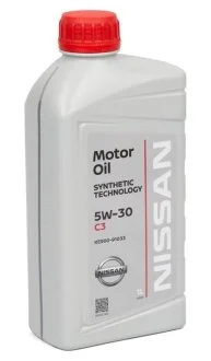 Олива моторна Motor Oil 5W-30 C3 sn/cf, 1л NISSAN KE90091033