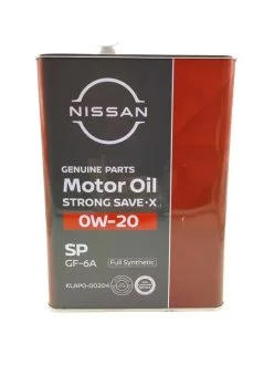Олива моторна / INFINITI SAVE 0W-20/4л NISSAN KLAP000204