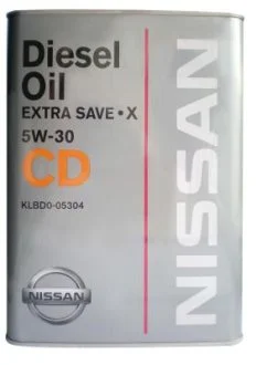 Олія моторна /Infiniti Extra Save-X 5w-30 cd, 4л NISSAN KLBD0-05304