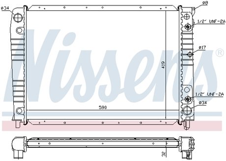 Радіатор NISSENS 65537A