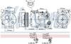 Компрессор кондиционера Hyundai Ix35/tucson 09-/Kia Sportage 10- NISSENS 890651 (фото 1)