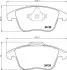 Колодки тормозные FORD/LAND ROVER/VOLVO Mondeo/Freelander/S60/XC70 "F "06>> NISSHINBO NP5077 (фото 1)