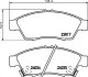 Колодки гальмівні дискові передні Suzuki Leana 1.4 1.6 (02-06) NISSHINBO NP9013 (фото 1)