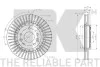 Диск тормозной NK 202290 (фото 3)