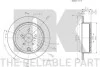 Гальмівний диск зад. Subaru Forester, Impreza, Legacy V, Outback Toyota Gt 86 1.5-3.6 01.08- NK 204418 (фото 3)