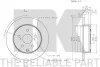 Диск тормозной зад. Lexus RX270/350/450H 12-/Toyota Rav 4 IV 2.0D-3.5 08- NK 2045114 (фото 3)