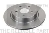 Диск тормозной зад.Volvo C30, C70 Ii, S40 Ii, V40, V50 Ford C-Max, Focus C-Max, Focus Ii 1.5-2.5 10.03- NK 204847 (фото 1)