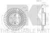 Диск тормозной Volvo XC60 I 2.0-3.2 05.08-12.17 NK 204861 (фото 3)