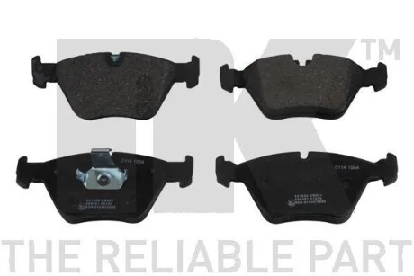 Тормозные колодки дисковые перед. Bmw X3 Series (E83)/Z Series (E86)/Z Series (E85)/3 Series (E46)/5 Series (E39) NK 221528 (фото 1)
