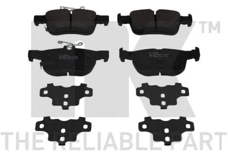 Колодки тормозные Ford Galaxy, Mondeo V, S-Max Ford Usa Fusion Lincoln Mkz 1.0-3.5 09.06- NK 222581