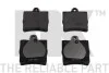Тормозные колодки задние DB C-class (W202, W203), CLK-class (C208), E (W210), SLK-class (R170) 1.6-3.2 95- NK 223335 (фото 1)