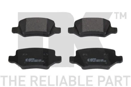 Колодки гальмівні задні MB A-class / Vaneo NK 223348