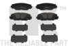 Тормозные колодки дисковые перед. Toyota Rav 4 III 2.0 VVT-i 06-/ Rav 4 USA 05- NK 224575 (фото 1)